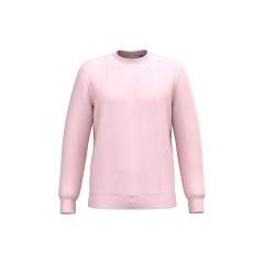 Sweat-shirt recyclé col rond Rose Pale Pink Kariban