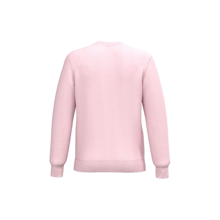 Sweat-shirt recyclé col rond Rose Pale Pink Kariban – vue 2