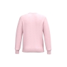 Sweat-shirt recyclé col rond Rose Pale Pink Kariban – vue 2