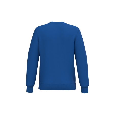 Sweat-shirt recyclé col rond bleu royal unisexe Kariban – vue 2