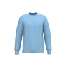 Sweat-shirt recyclé col rond unisexe ciel Kariban