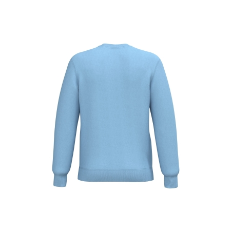 Sweat-shirt recyclé col rond unisexe ciel Kariban – vue 2