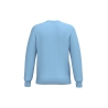 Sweat-shirt recyclé col rond unisexe ciel Kariban – vue 2