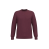 Sweat-shirt recyclé col rond unisexe Bordeaux Kariban