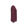 Sweat-shirt recyclé col rond unisexe Bordeaux Kariban – vue 3