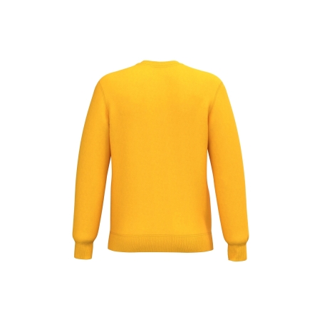 Sweat-shirt recyclé col rond unisexe Jaune Kariban – vue 2