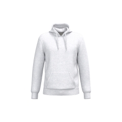 Sweat-shirt capuche recyclé gris chiné unisexe Kariban