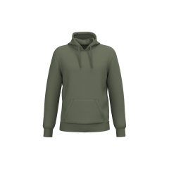 Sweat-shirt recyclé à capuche Vert Caper Green Kariban