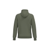 Sweat-shirt recyclé à capuche Vert Caper Green Kariban – vue 2
