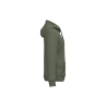 Sweat-shirt recyclé à capuche Vert Caper Green Kariban – vue 3