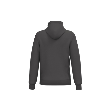 Sweat-shirt recyclé à capuche unisexe Gris Kariban – vue 2