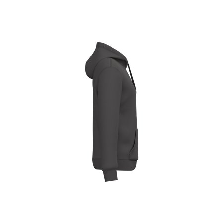 Sweat-shirt recyclé à capuche unisexe Gris Kariban – vue 3