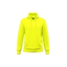 Sweat-shirt recyclé à capuche Jaune unisexe Kariban