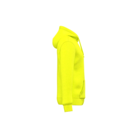 Sweat-shirt recyclé à capuche Jaune unisexe Kariban – vue 3