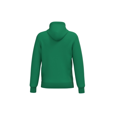 Sweat-shirt recyclé à capuche vert Kelly Green Kariban – vue 2