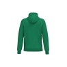 Sweat-shirt recyclé à capuche vert Kelly Green Kariban – vue 2