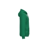 Sweat-shirt recyclé à capuche vert Kelly Green Kariban – vue 3