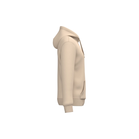 Sweat-shirt à capuche recyclé beige unisexe Kariban 280 g/m² – vue 3