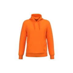 Sweat à capuche recyclé unisexe Kariban – Orange