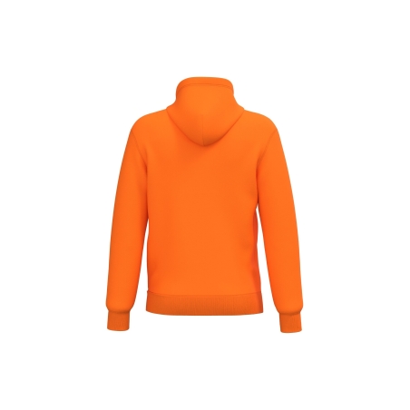 Sweat à capuche recyclé unisexe Kariban – Orange – vue 2