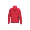 Sweat-shirt recyclé à capuche unisexe Rouge Kariban – vue 2