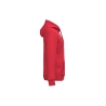 Sweat-shirt recyclé à capuche unisexe Rouge Kariban – vue 3