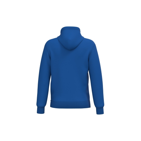 Sweat-shirt capuche recyclé unisexe Bleu Royal Kariban – vue 2