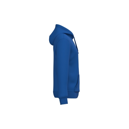 Sweat-shirt capuche recyclé unisexe Bleu Royal Kariban – vue 3