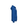Sweat-shirt capuche recyclé unisexe Bleu Royal Kariban – vue 3