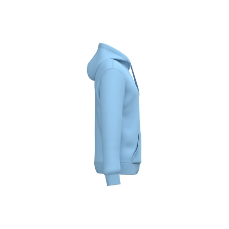 Sweat-shirt recyclé à capuche unisexe Ciel – Kariban – vue 3