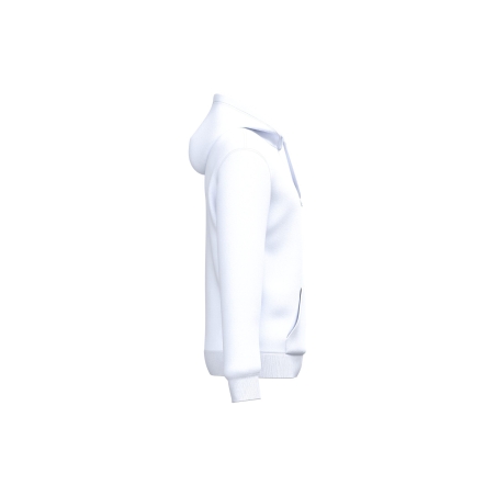 Sweat à capuche recyclé blanc unisexe 280 g/m² – Kariban – vue 3