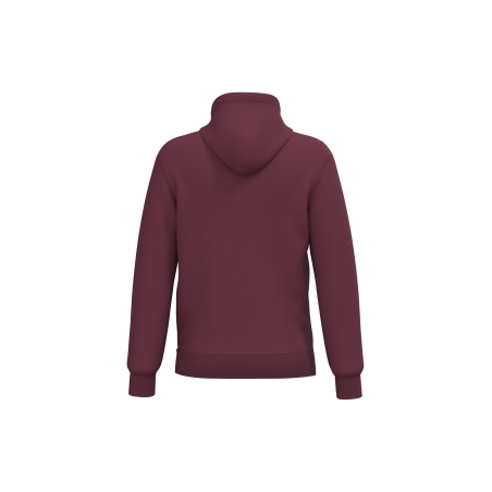 Sweat à capuche recyclé unisexe Bordeaux Kariban 280 g/m² – vue 2