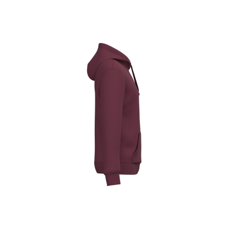Sweat à capuche recyclé unisexe Bordeaux Kariban 280 g/m² – vue 3