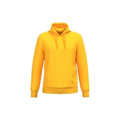 Sweat-shirt recyclé à capuche jaune unisexe Kariban 280 g/m²