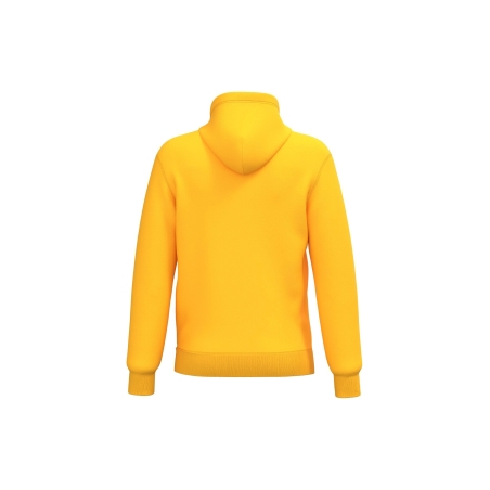Sweat-shirt recyclé à capuche jaune unisexe Kariban 280 g/m² – vue 2