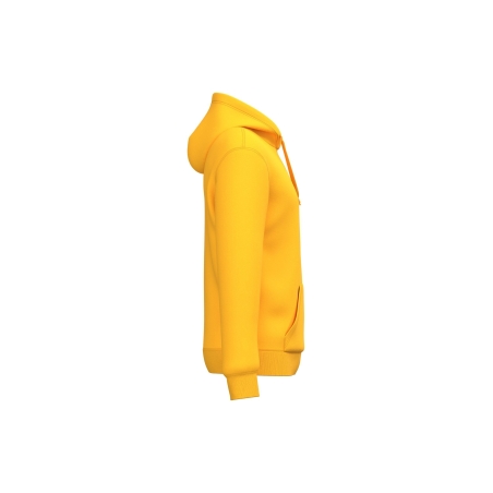 Sweat-shirt recyclé à capuche jaune unisexe Kariban 280 g/m² – vue 3