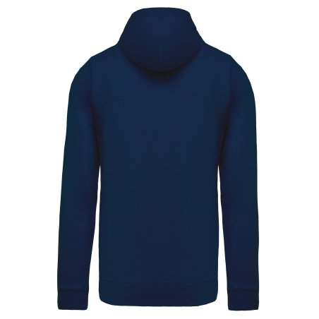 Veste à capuche zippée coton marine Kariban – 180 g/m² – vue 2