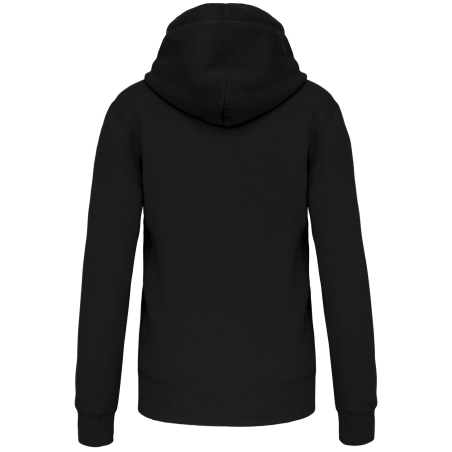 Sweat à capuche unisexe Noir 360 g/m² – Kariban – vue 2