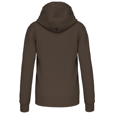 Sweat à capuche unisexe Vert Dark Khaki Kariban 360 g/m² – vue 2