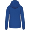 Sweat à capuche unisexe Bleu Royal – Kariban – vue 2