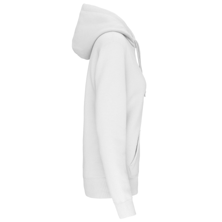Sweat à capuche unisexe Blanc 360 g/m² – Kariban – vue 3