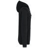 Sweat-shirt capuche contrastée homme Kariban Noir – vue 3