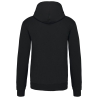Sweat capuche contrastée Kariban homme – Noir/Jaune – vue 2