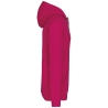 Sweat capuche contrastée Fuchsia / Fine Grey Kariban homme – vue 3