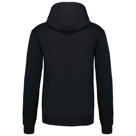 Sweat capuche contrastée bicolore Gris Kariban homme – vue 2