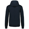 Sweat à capuche contrastée homme Rouge/Marine Kariban – vue 2