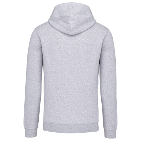 Sweat à capuche contrasté homme Kariban – Noir – vue 2