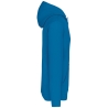 Sweat à capuche contrastée homme Bleu Tropical / blanc Kariban 280 g/m² – vue 3