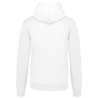 Sweat capuche contrastée homme Kariban Blanc / Gris fin – vue 2