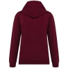Sweat à capuche contrastée Bordeaux/Marine Kariban homme – vue 2